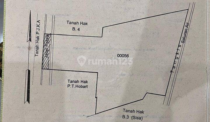 Tanah Murah Strategis 0 Jalan Raya di Raya Gedangan Sidoarjo 2