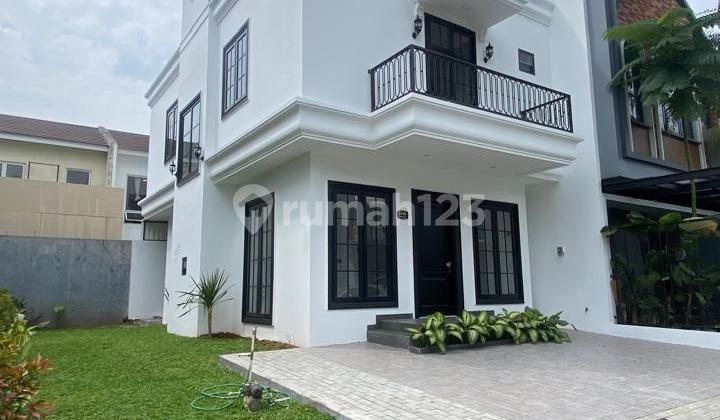 3-Story House Ready to Occupancy American Classic Design at Cosmo Icon Bsd