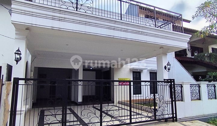 Rumah Mewah 2 Lantai SHM di Puri Flamboyan Rempoa Tangsel - 4+1 KT, 375M², Dekat MRT Lebak Bulus & Pim 2