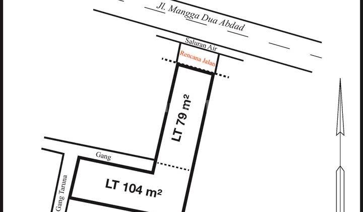 Kavling Lokasi di Daerah Mangga Dua, Kode 0046 Erw 1