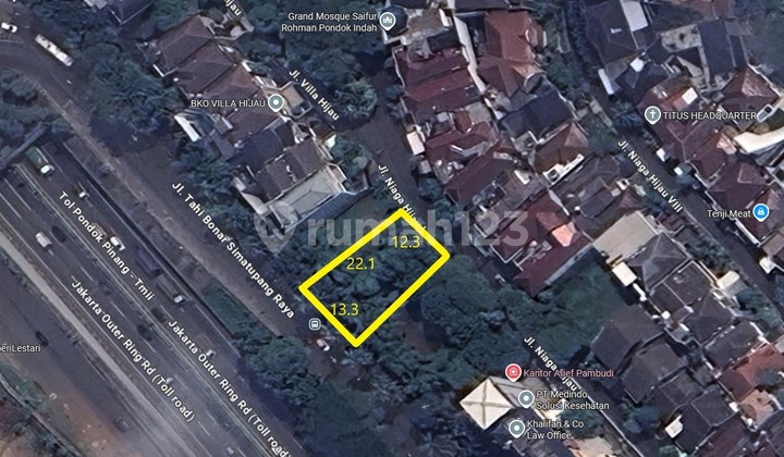 Plot for Sale Located in Pondok Pinang Area, 0051 Sq