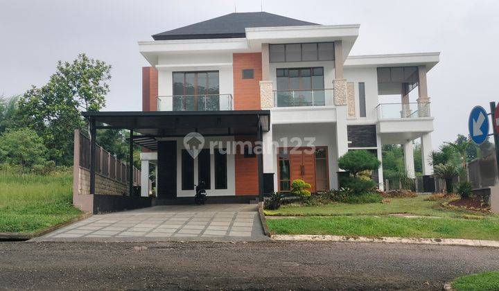 Di Jual Rumah Baru Siap Huni,view Gunung Pancar,gede,pangrango,model Modern Minimalis,belakang Dan Samping Green Area 2