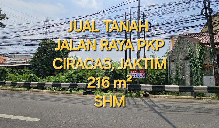 Jual Tanah di Jl Raya PKP, Ciracas 217