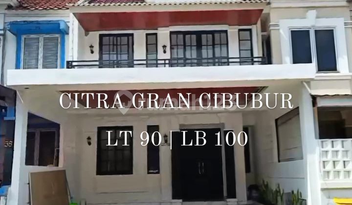 Jual Rumah Siap Huni Selesai Renovasi Di Citra Gran Cibubur