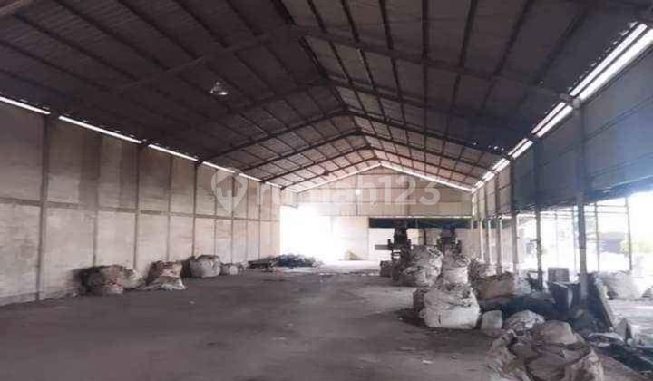 Gudang & Office Akses Kontainer, Mustikasari Bekasi- Hitung Tanah