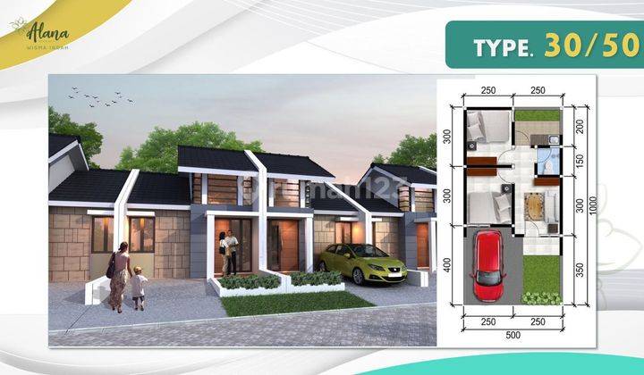 Dijual Rumah Baru Elegant Di Alana Regency Surabaya 2