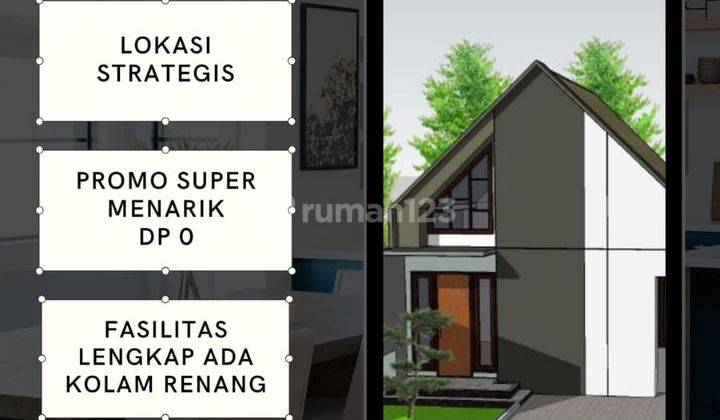 Rumah Scandinavian Rumah Baru Dekat Pintu Toll Raya Merr 2