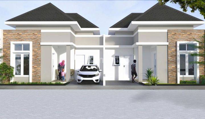 Rumah Siap Huni Harga Murah Di Medan Johor (Gratis AJB & BBN) 1