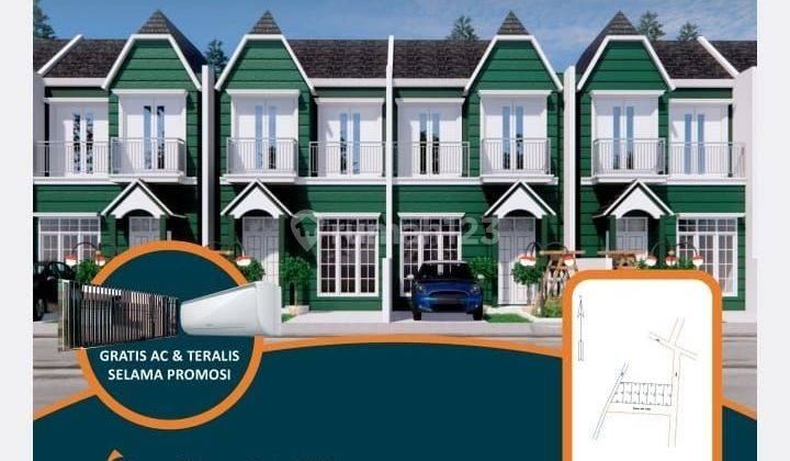 Rumah Sultan 2 Lantai Medan Sunggal Cuma 300jt-an 2