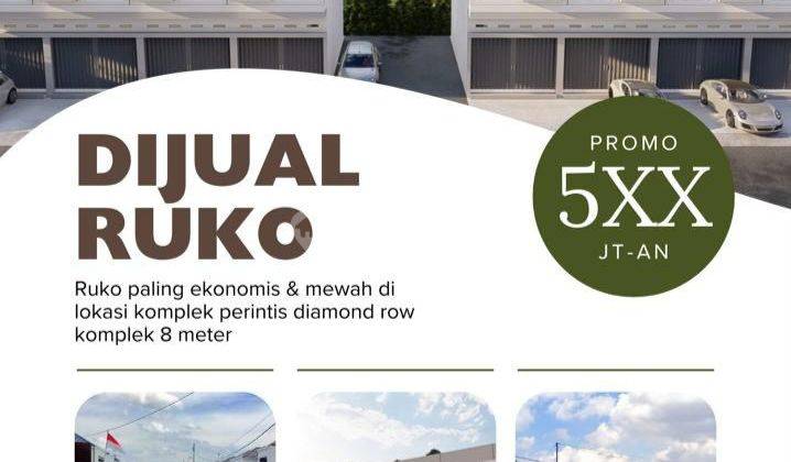 Ruko Murah 500JT-an di Asli Tani Gaperta Medan Cocok Untuk Usaha 1