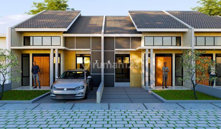 Rumah Minimalis Bikin Romantis Dekat Kolam Renang Marelan Medan 1