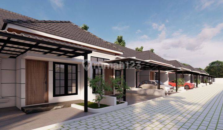 Rumah Murah Cuma 500jutaan sudah 3 Kamar Tidur di Medan Johor  1