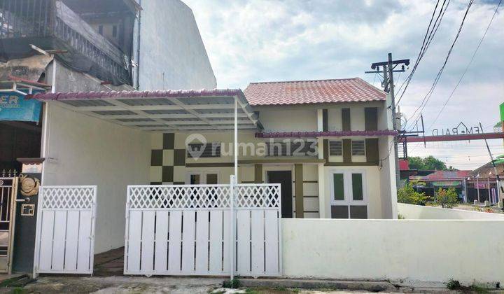 Rumah Posisi Sudut Marelan Tanah Luas dan Murah 1