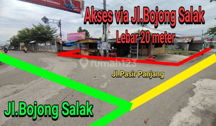 Tanah Luas Zona Industri Di Jl.Bojong Salak (Sayap Kopo Katapang) 2