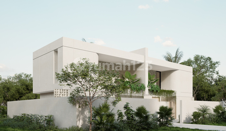 On-progress Modern Tropical 3 Bedrooms Villa At Munggu 2