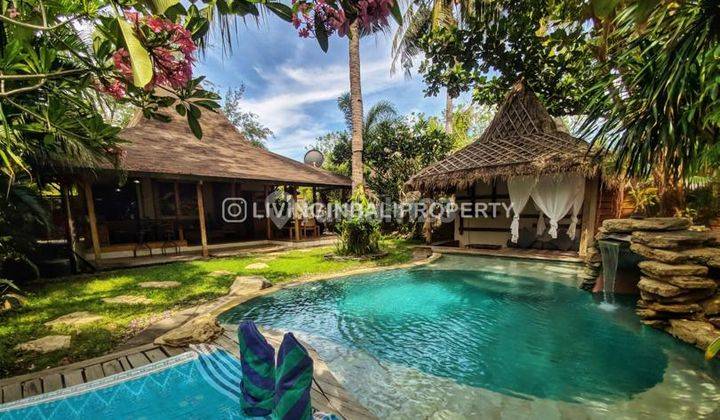 BALINESE STYLE VILLA AT GILI TRAWANGAN
 1