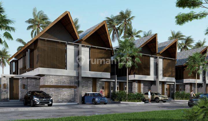 OFF-PLAN MODERN VILLA WITH RICEFIELD VIEW AT KEDUNGU 1