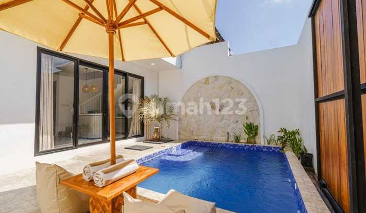 Minimalist Modern 2 Bedrooms Villa At Berawa