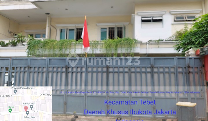 DIJUAL RUMAH BAWAH HARGA TEBET JAKARTA SELATAN