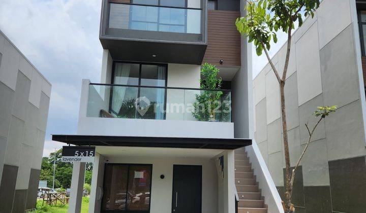 Dijual Rumah Golf Island Luias 5x15 3 Lantai Hoek 1