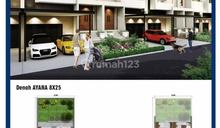 Disewakan Rumah Pik 2 Luas 8x25 Siap Huni 1