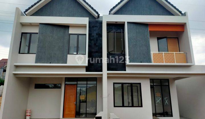 Rumah 2 lantai Scandinavian dekat cibubur di mekarsari kota depok 1