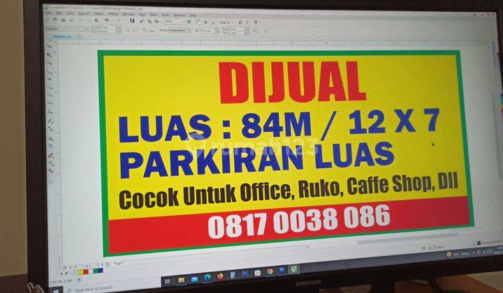 Tanah Murah di Ciputat Posisi Pinggir Jalan Cocok U/ Usaha 8