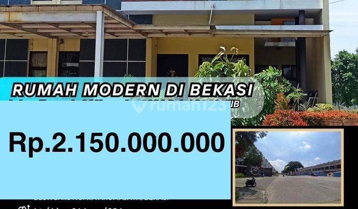 Dijual Cepat Rumah Cantik Dan Asrih di Cluster Harapan Indah Bekasi 1