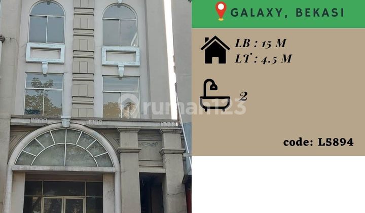 Disewakan Ruko Lantai 2 Grand Galaxy City Bekasi  1