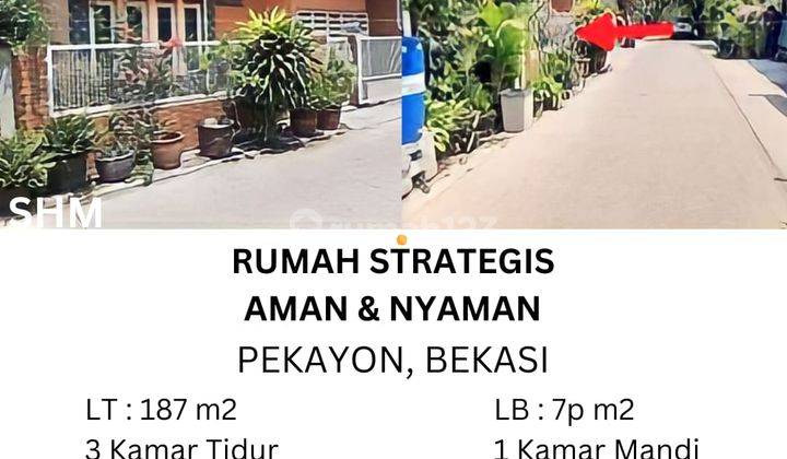 Dijual Cepat Rumah Nyaman Dan Aman di Pekayon Jaya, Bekasi  1