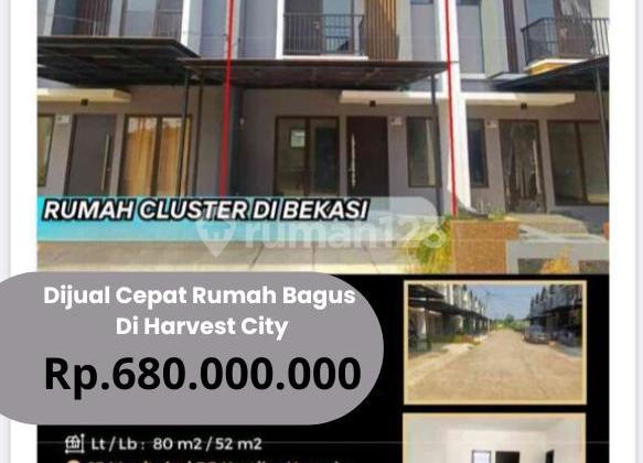 Dijual Cepat Rumah Bagus Di Harvest City