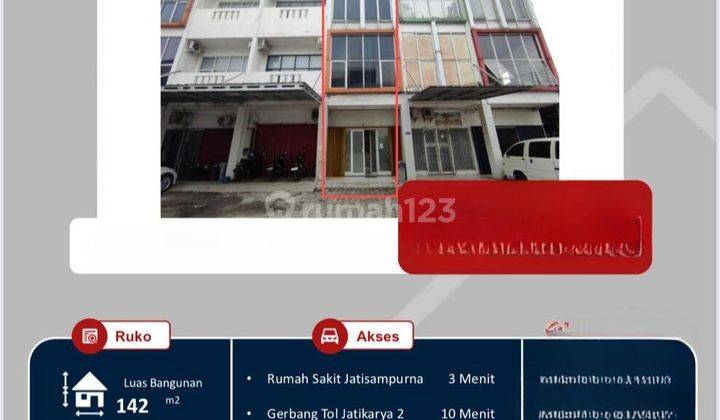 Dijual Cepat Ruko di Jatisampurna. 1