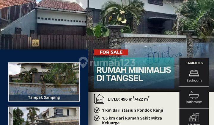 Dijual Cepat Rumah Cantik Dan Asri di Ciputat Timur Tangerang 1