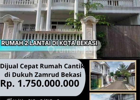 Dijual Cepat Rumah Cantik di Dukuh Zamrud Bekasi 1
