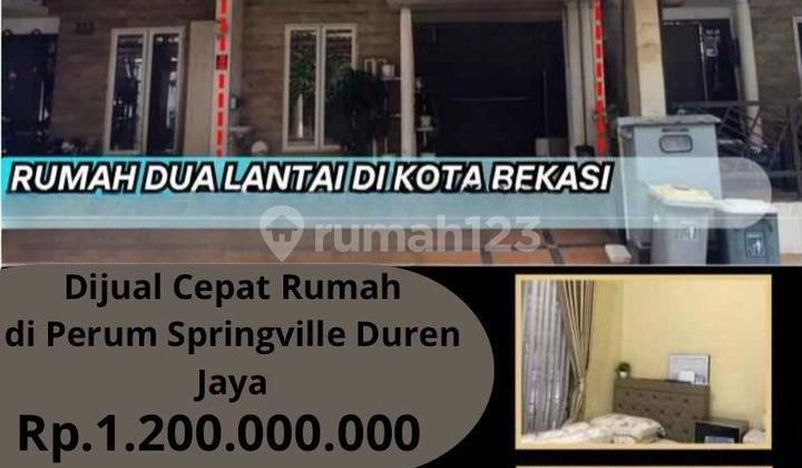 Dijual Cepat Rumah di Perum Springville Duren Jaya