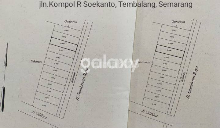 Ruko di Jl Sambiroto Raya, Semarang Bagus SHM 2