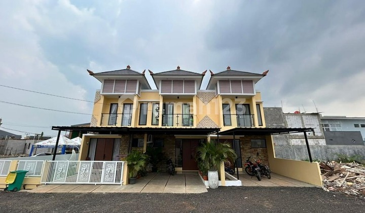 RUMAH 2 LANTAI DAERAH BEKASI,TANPA DP,RUMAH READY,STRATEGIS,ASRI,MODERN & KONSEP NUANSA BALI