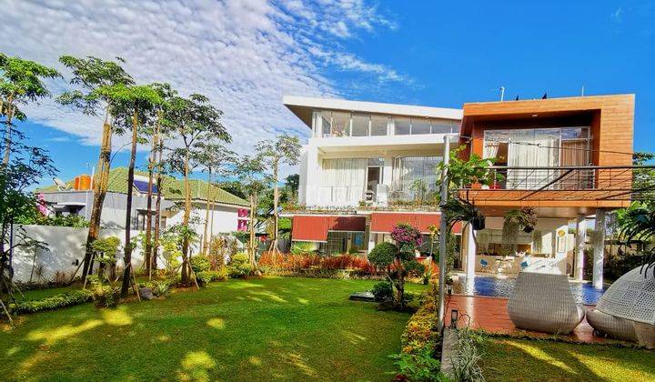 Rumah mewah view golf dan gunung cluster Sentul city  2