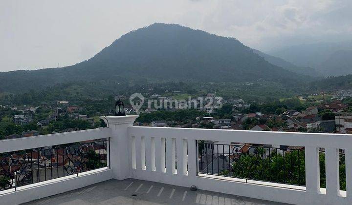 Dijual rumah view' lepas gunung pancar cluster Sentul city  1