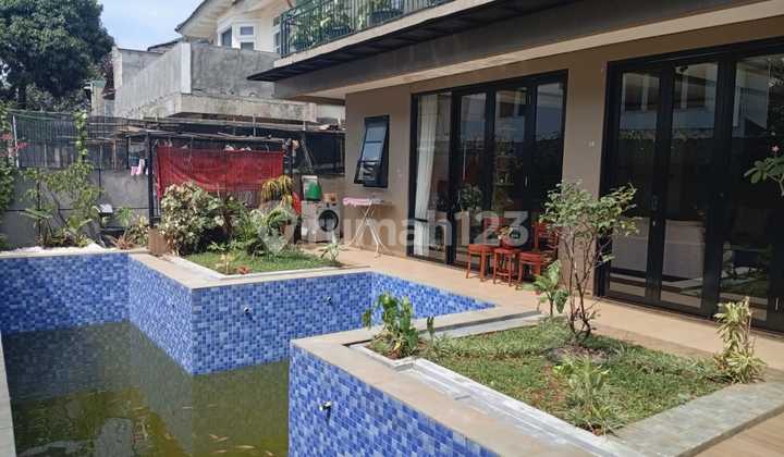 Dijual Rumah Kolam Renang Siap Huni Cluster Sentul City 2