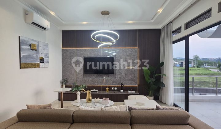 New House with Mountain and Hill Views in the Exclusive Sentul Alaya Cluster 2