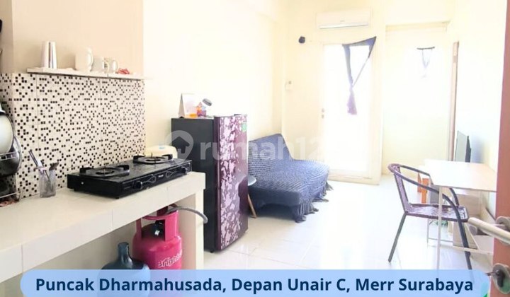 Apartment 2 BR Bagus Furnished MURAH Strategis depan Kampus Unair