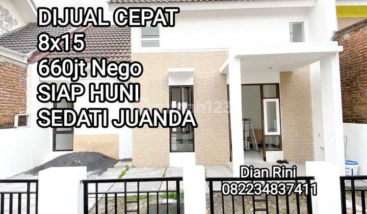 Rumah di Dekat Juanda, BETRO SEDATI BARU DIJUAL CEPAT 1