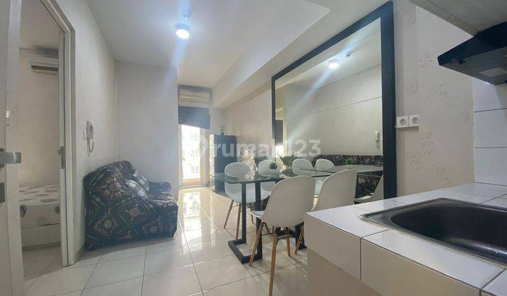 Apartemen 2BR The Springlake Summarecon Bekasi, Unit Cantik, Fullfurnish, Siap Huni, Tinggal Bawa Koper, Harga Nego Sampai Deal