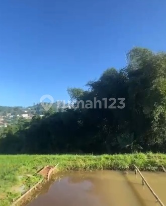 Cheap land in Sindanglaya Cimenyan Bandung with SHM certificate at the foot of the mountain.