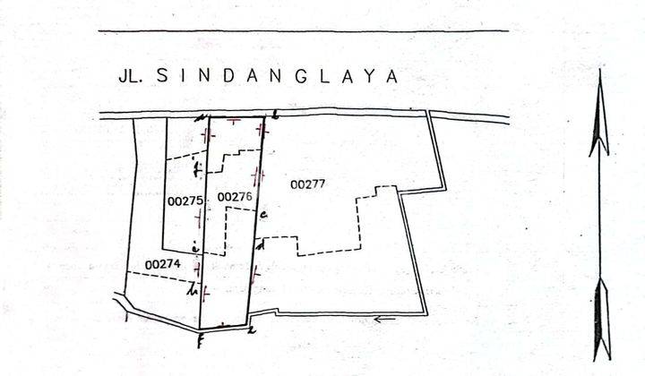 Dijual Bangunan Tua Hitung Tanah Saja di Jl Ah Nasution 2