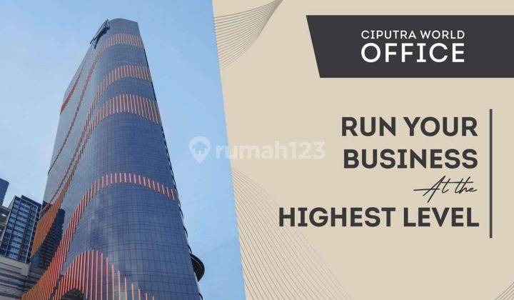 Dijual Office Tower Ciputra World Diatas Mall 1