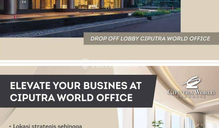 Dijual Office Tower Ciputra World Diatas Mall 2