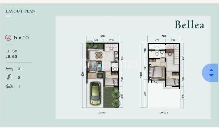 New Modern Home Eastern Park Residence Sukolilo Banyak Tipe  1