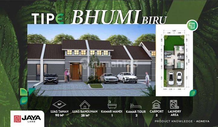 New Vazza Home Cluster Agneya Tipe Bhumi Biru Sidoarjo 1